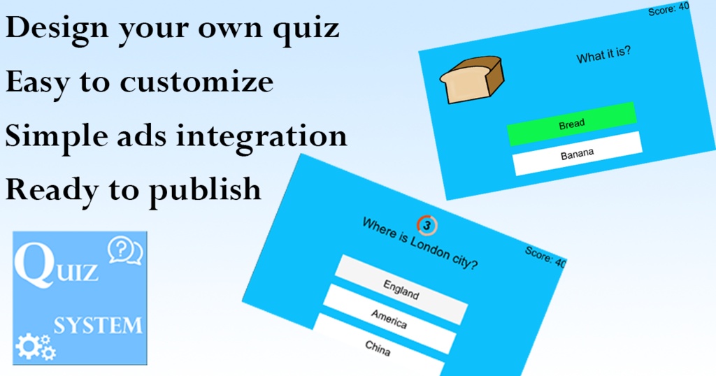 QUIZ SYSTEM - UNITY3D PROJECT