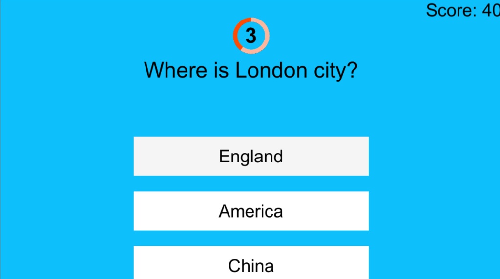 QUIZ SYSTEM - UNITY3D PROJECT
