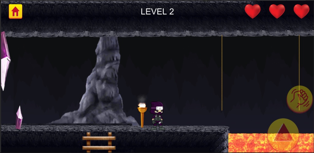 2D PLATFORMER GAME SYSTEM - UNITY PROJECT - UNDERGROUND THEME