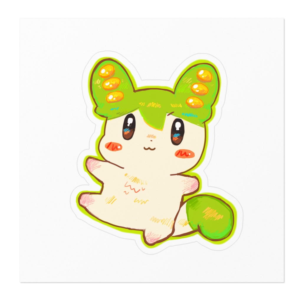 Nずんだもん ステッカー