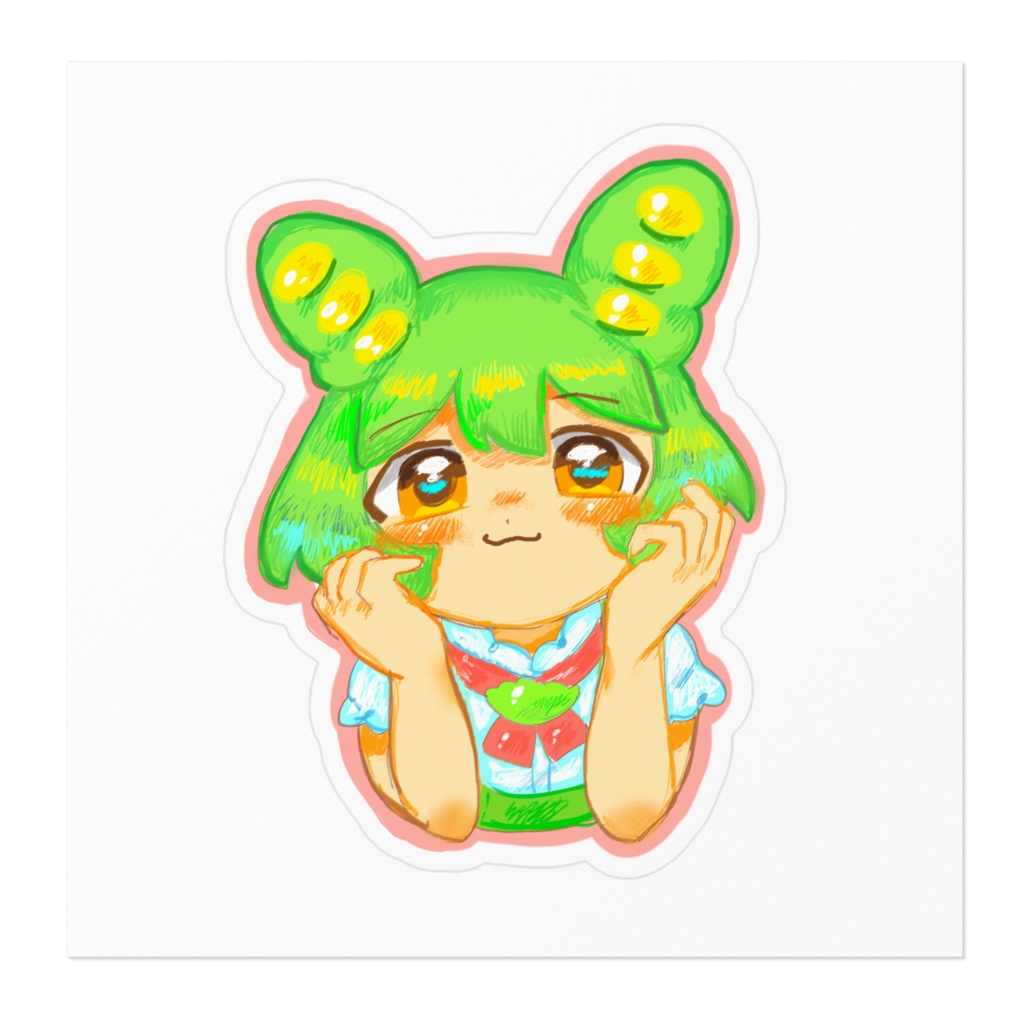 見守りずんだもん ステッカー