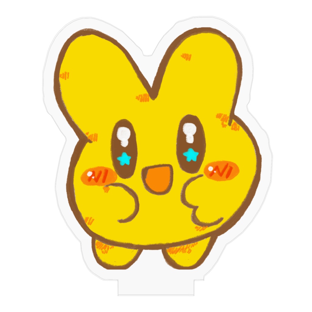 【ぴすぶい】アクリルスタンド マスコットver