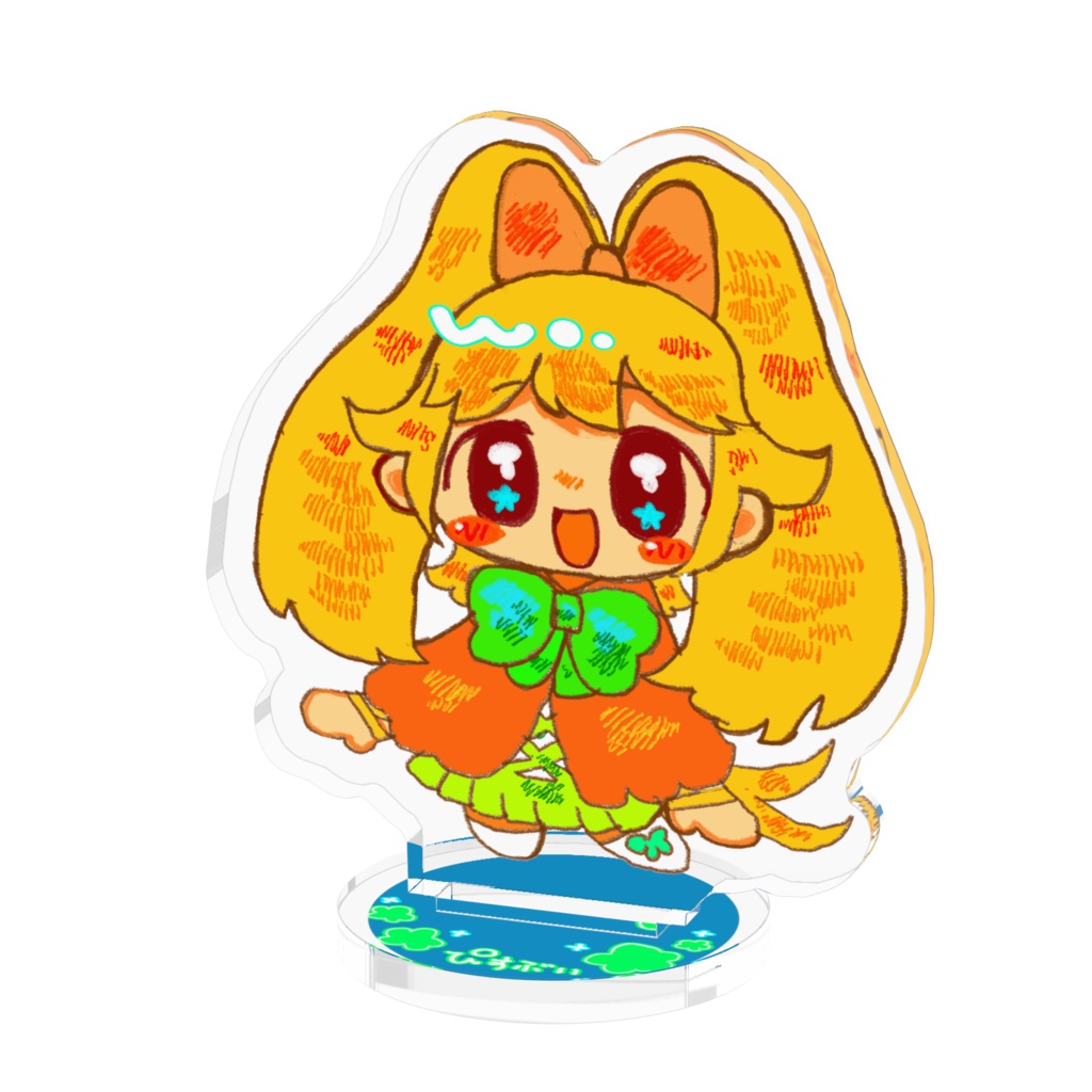 【ぴすぶい】アクリルスタンド　人型ver