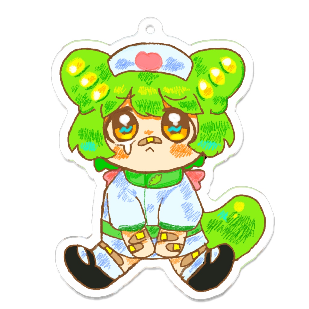 絆創膏ずんだもん アクキー