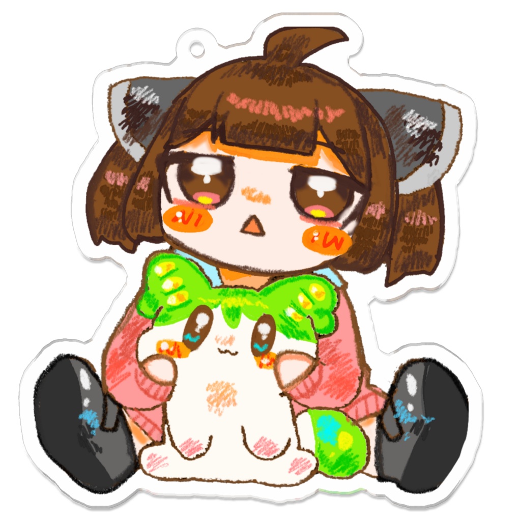 もんきりアクキー