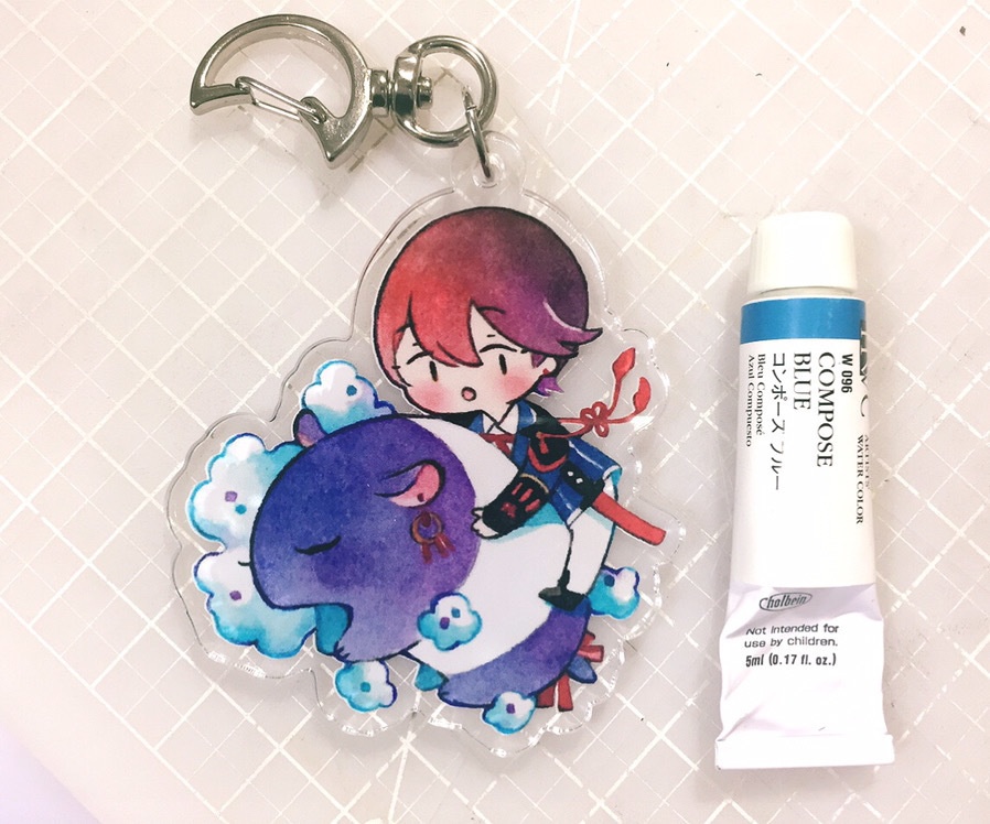 堀川くんとバク兼さんアクキー