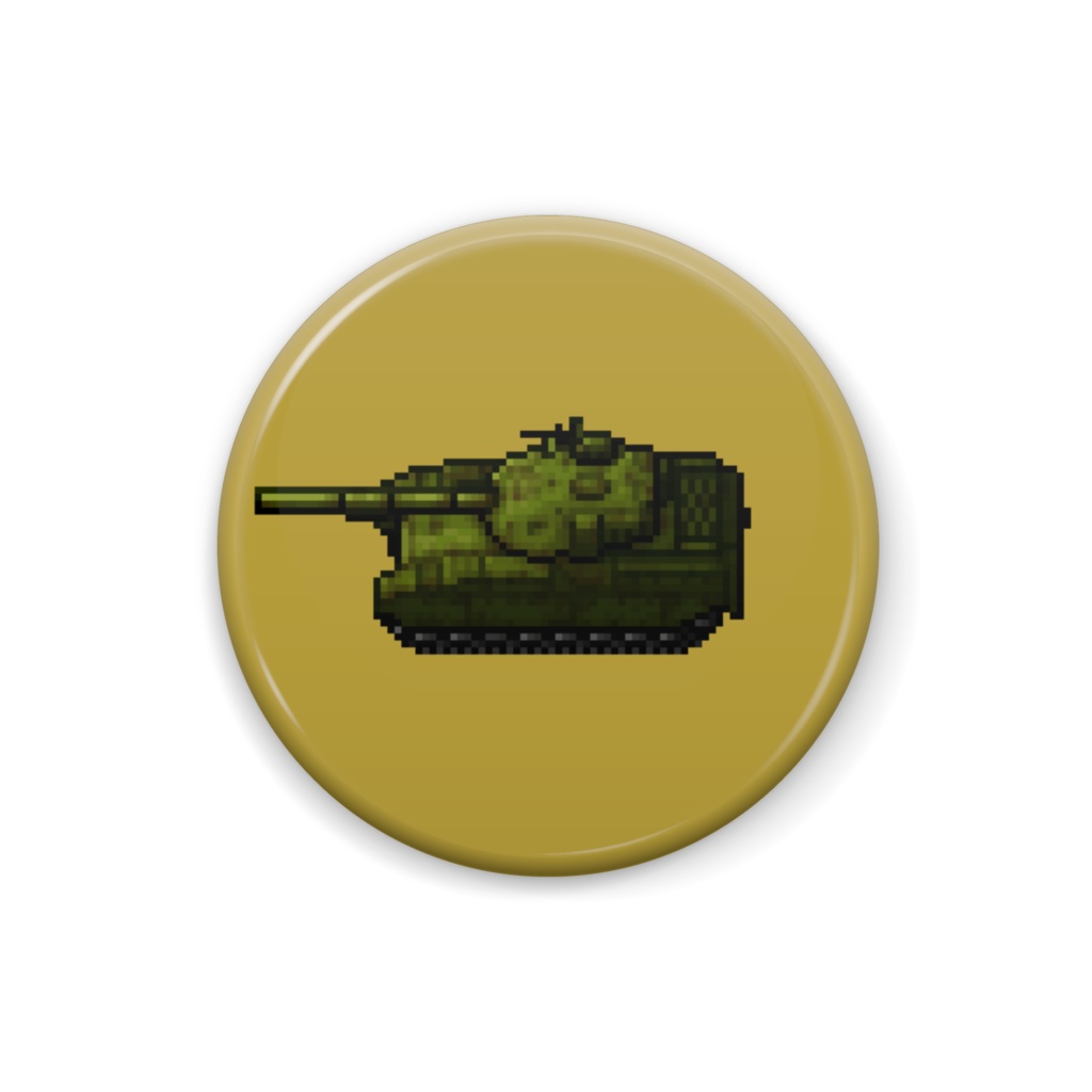 戦車 缶バッジ
