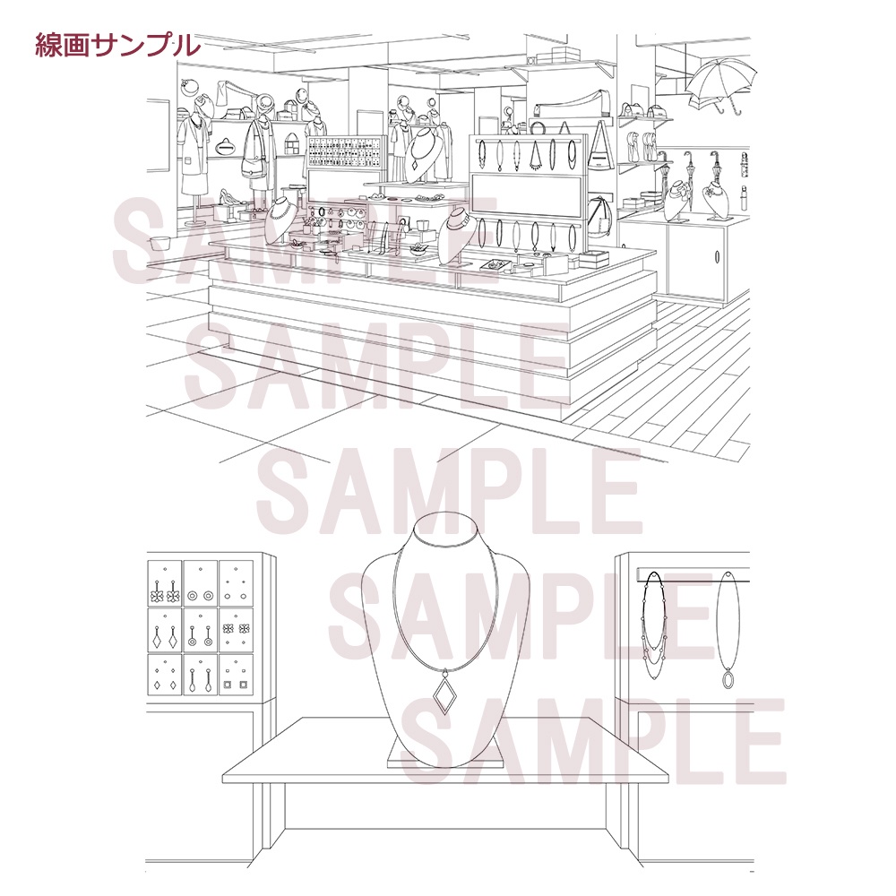 【漫画用背景】お店(雑貨/アクセ)008_A_B