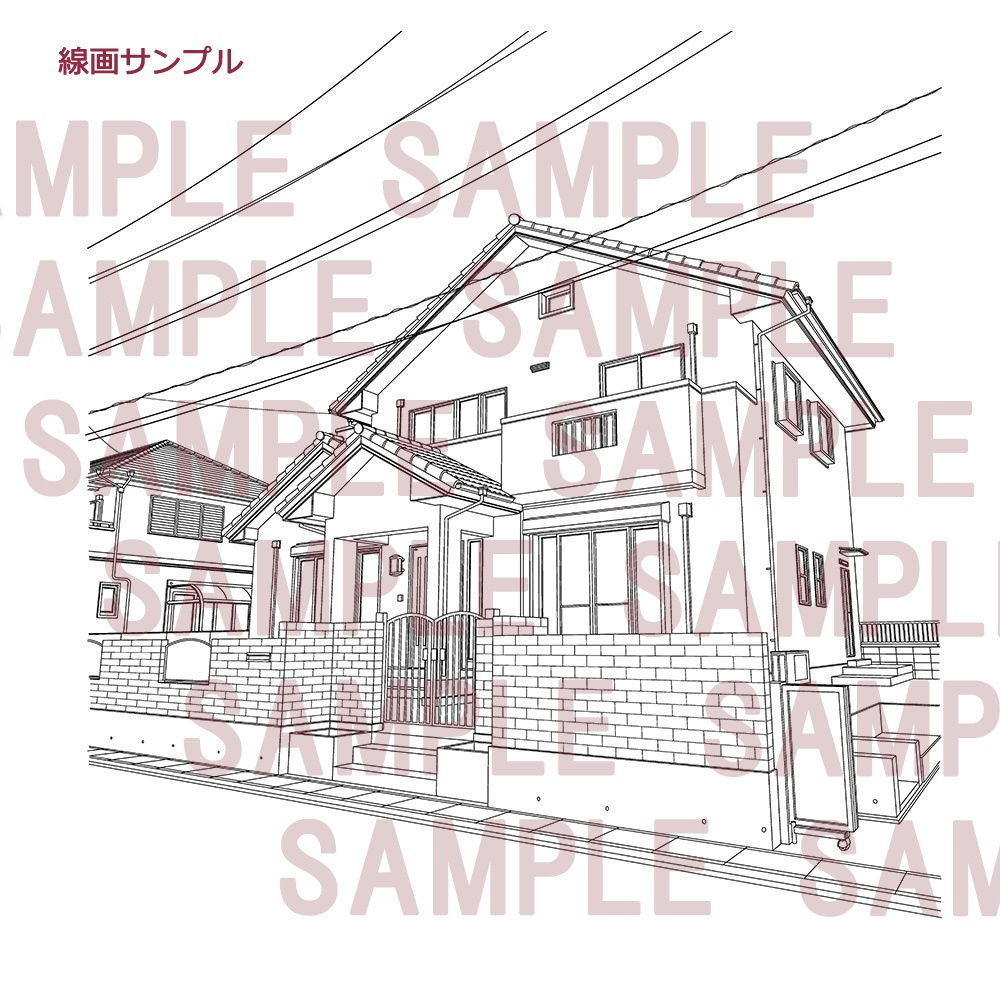 【漫画用背景】住宅003