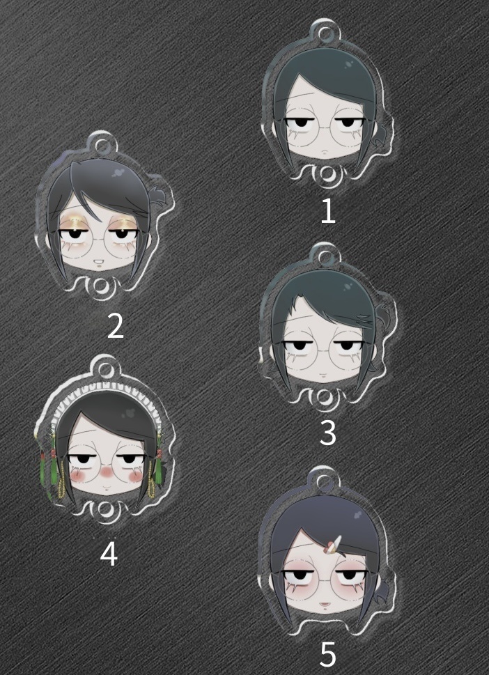 5連アクキー　番井