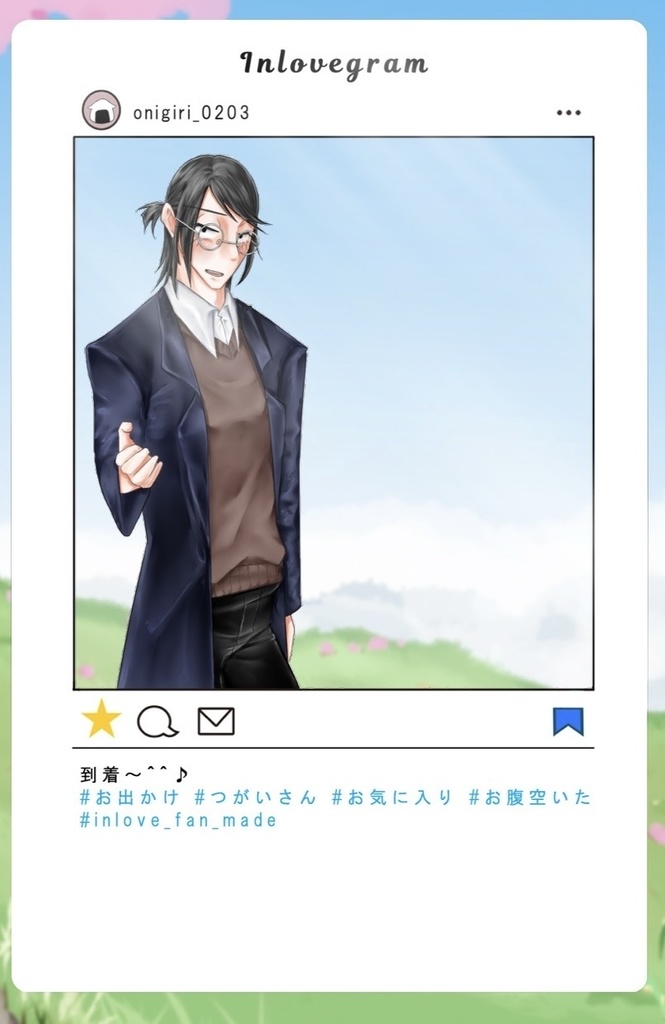 SNS風クリアカード　番井