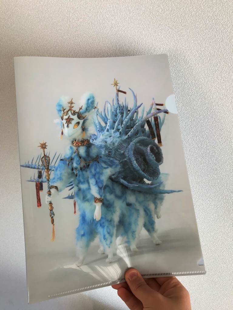 「白磁の城の王」A4クリアファイル