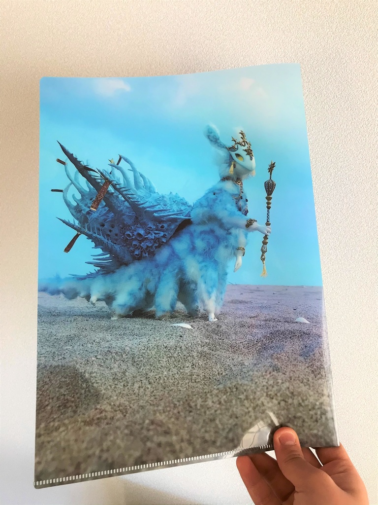 「白磁の城の王」A4クリアファイル