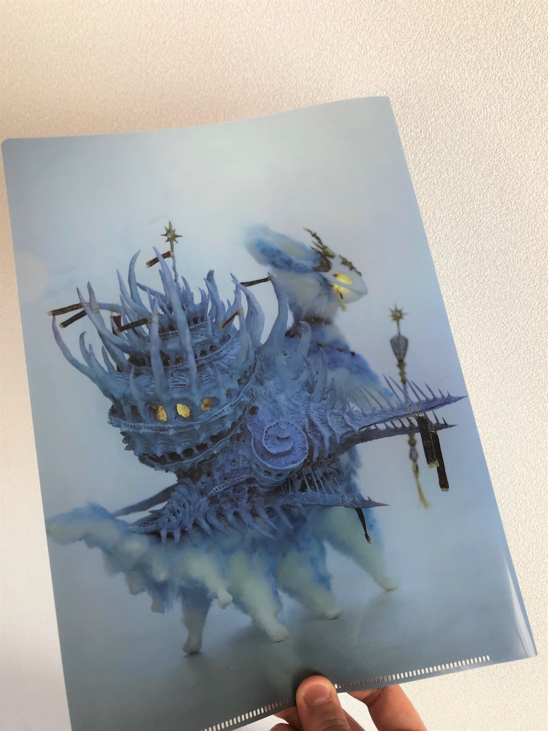 「白磁の城の王」A4クリアファイル