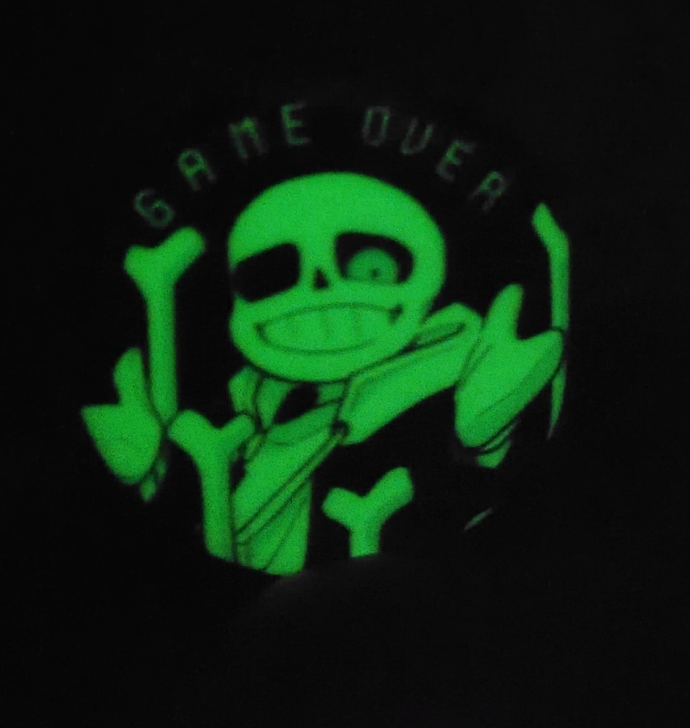 サンズ蓄光缶バッジ(あんしんBOOTHパック)