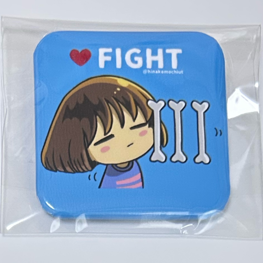 缶バッジ（fight）
