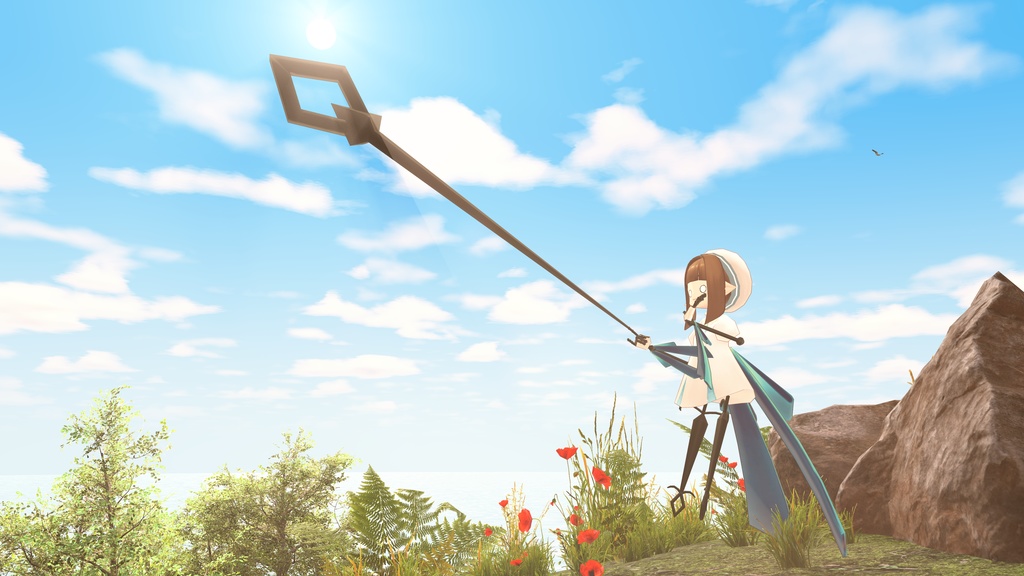 [Modular Avatar]てっさくちゃん用指追加延長ギミック