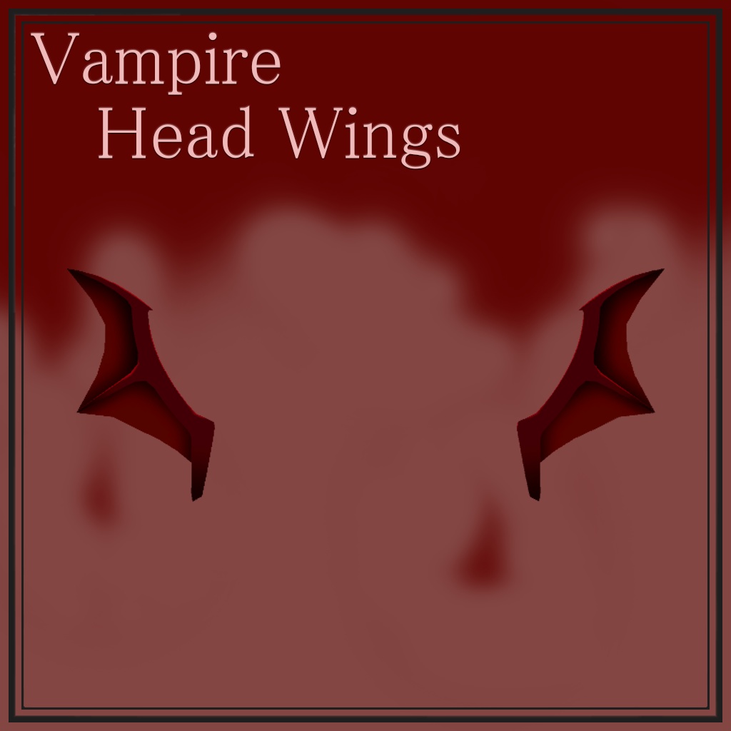 Vampire Head Wings
