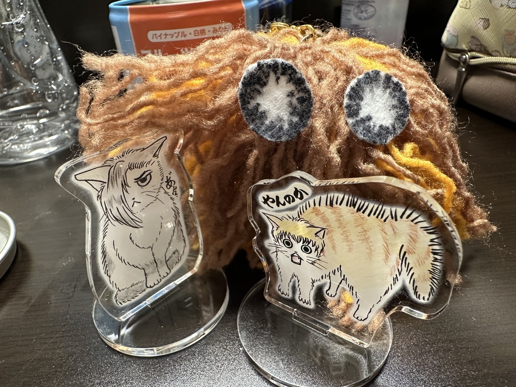 ブチギレねこアクスタ(ねこ介/ねこ郎さん)