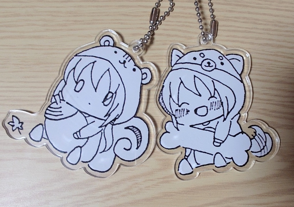 アクリルキーホルダー(アニマル)