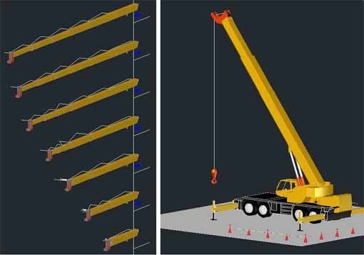 autocad2010 3D ラフテレーンクレーン データーです。