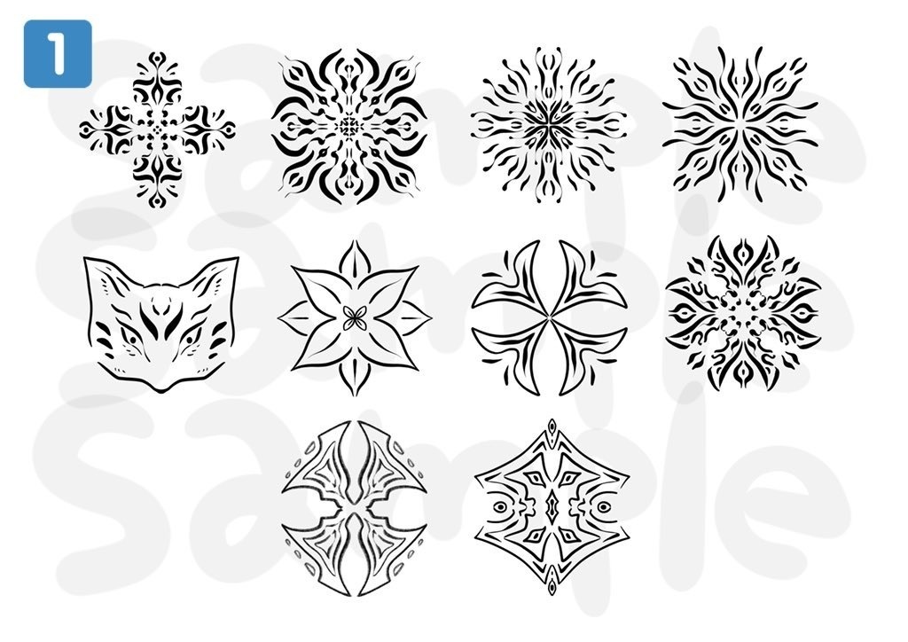 模様/素材 20種類