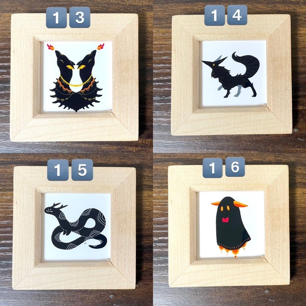 デジタル絵のミニ原画(アナログ絵ではありません)