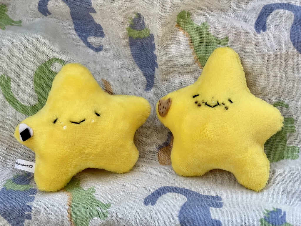 もぐもぐ星のぬいぐるみ2種