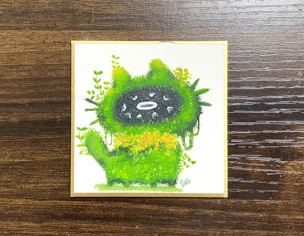 ①ミニ色紙