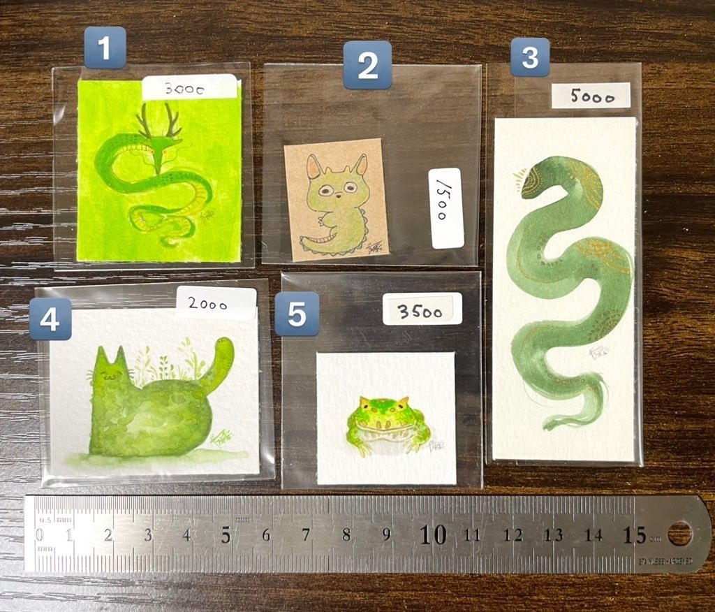 ゲリラちいちゃ原画複数種