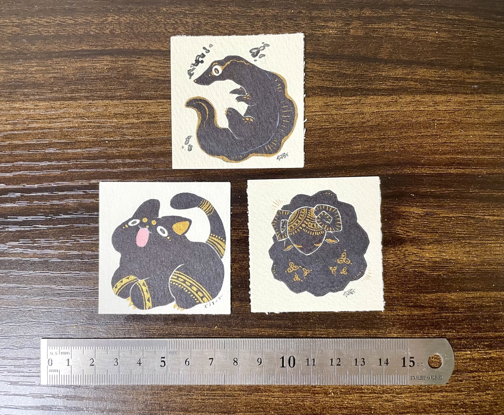 12/5販売開始 ミニ原画3種