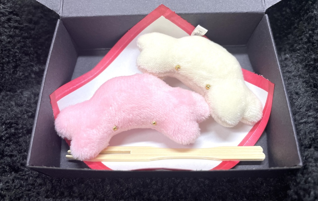 1/18販売開始🍡紅白蟹のぬいぐるみ🦀