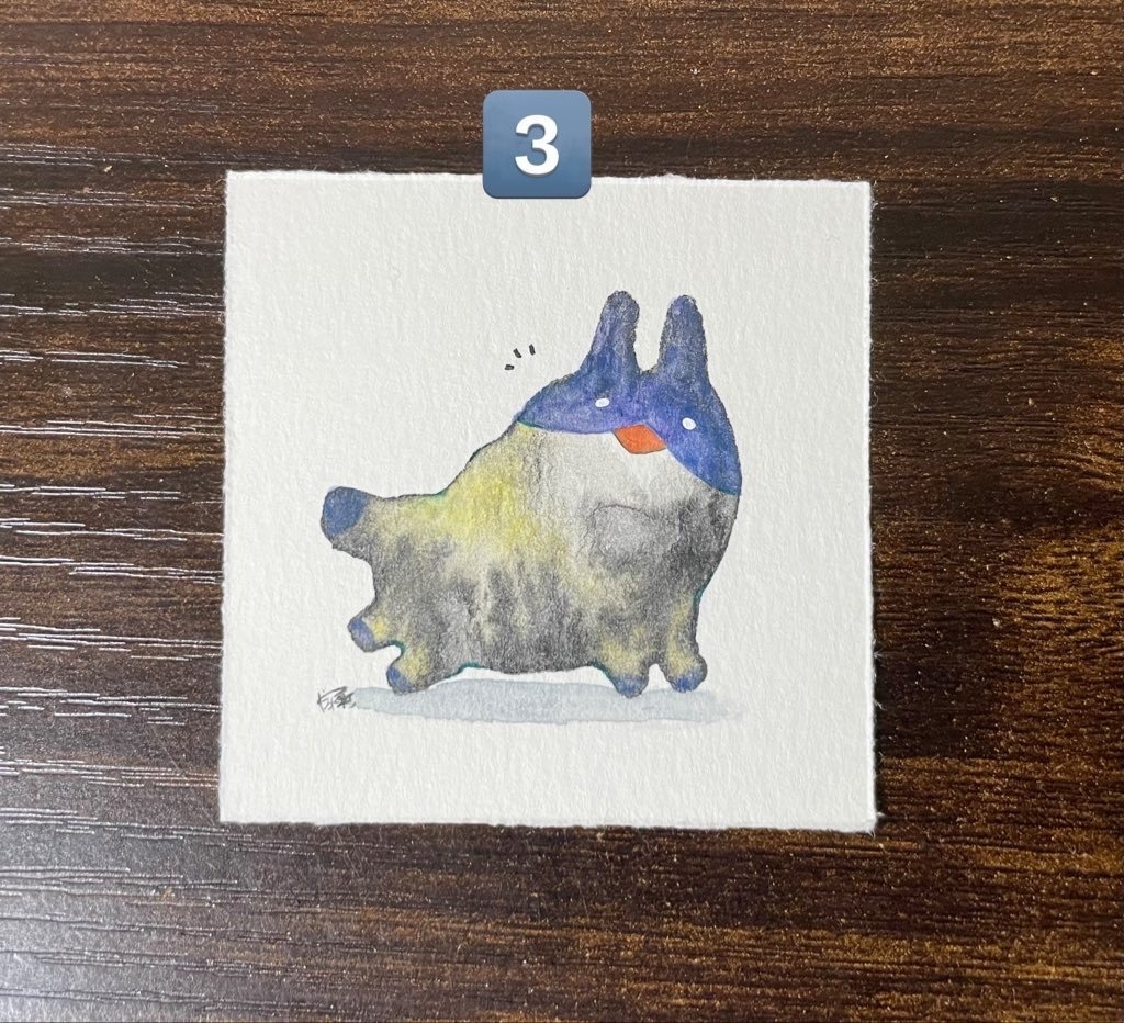 3/16 ミニ原画4種