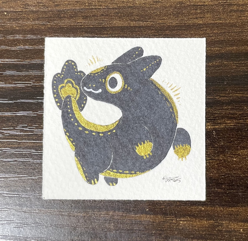 6/27 ミニ原画3種🧵
