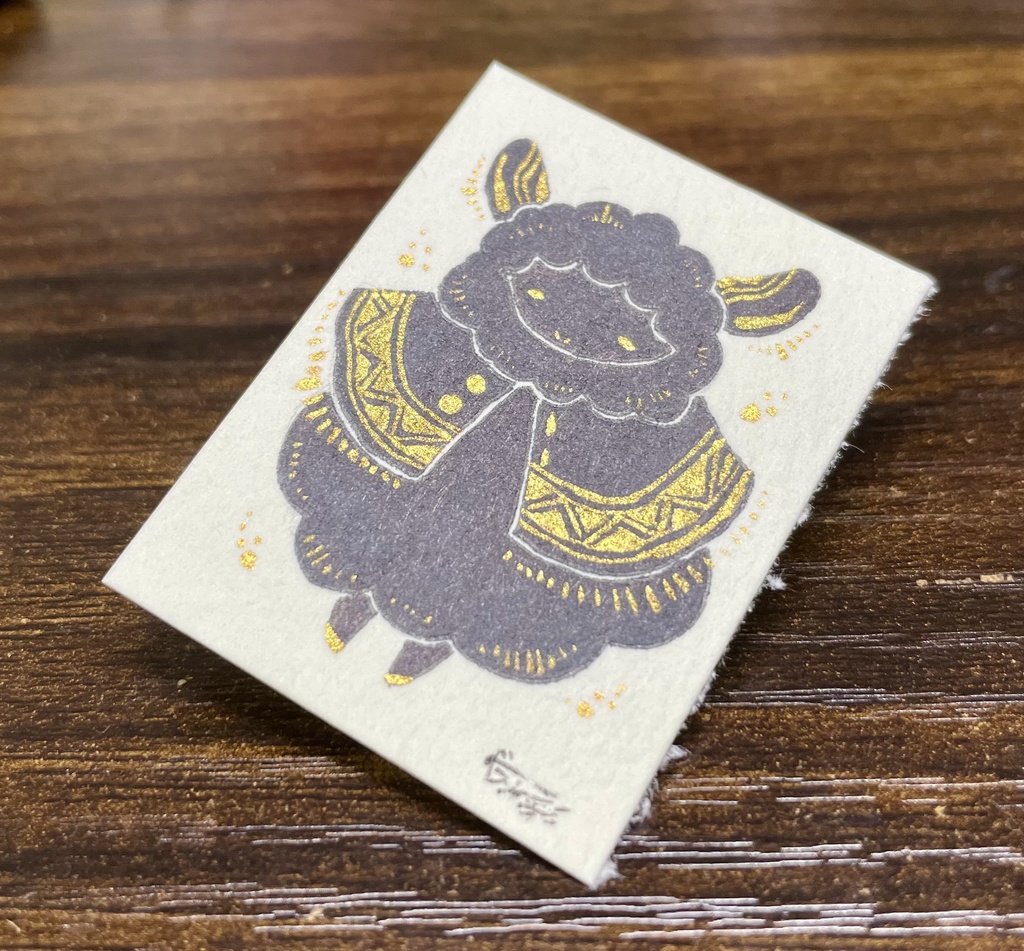 ②ミニ原画