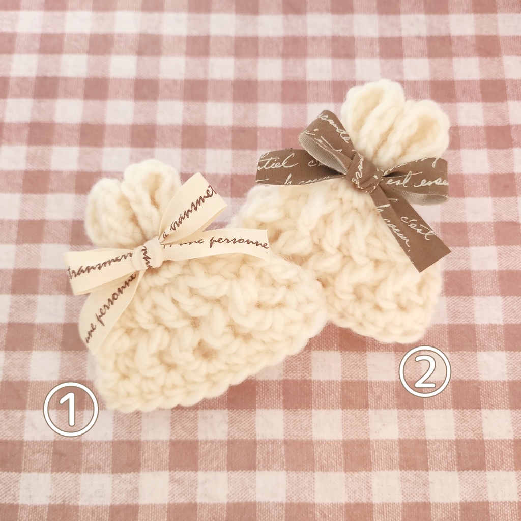 11/11(月)22:00【③~⑧再販】🐰野うさぎのうさみみニット帽