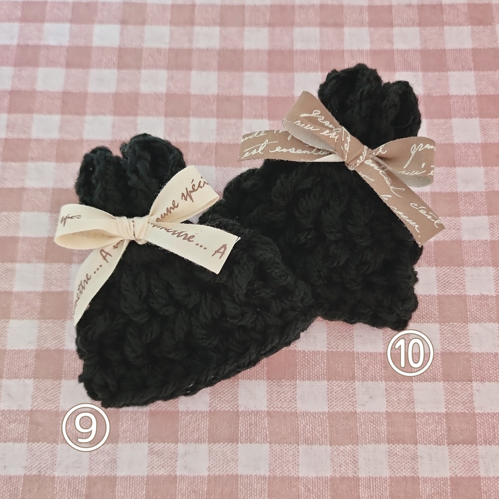 11/11(月)22:00【③~⑧再販】🐰野うさぎのうさみみニット帽