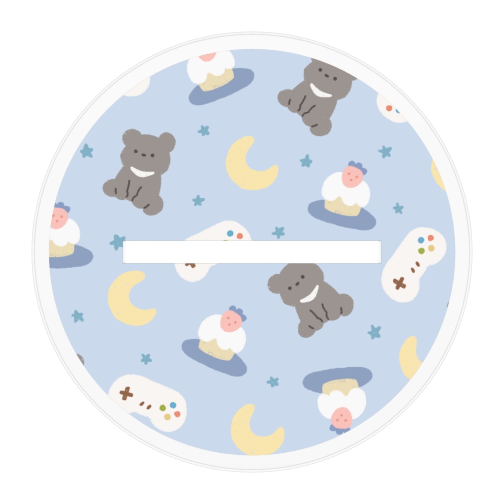 夜艶てと 4周年記念イラスト アクリルフィギュア