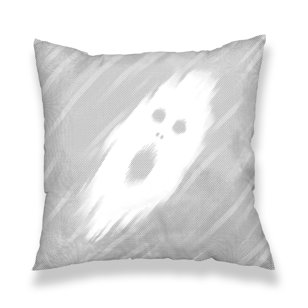 こばあゆ壁のシミクッションカバー