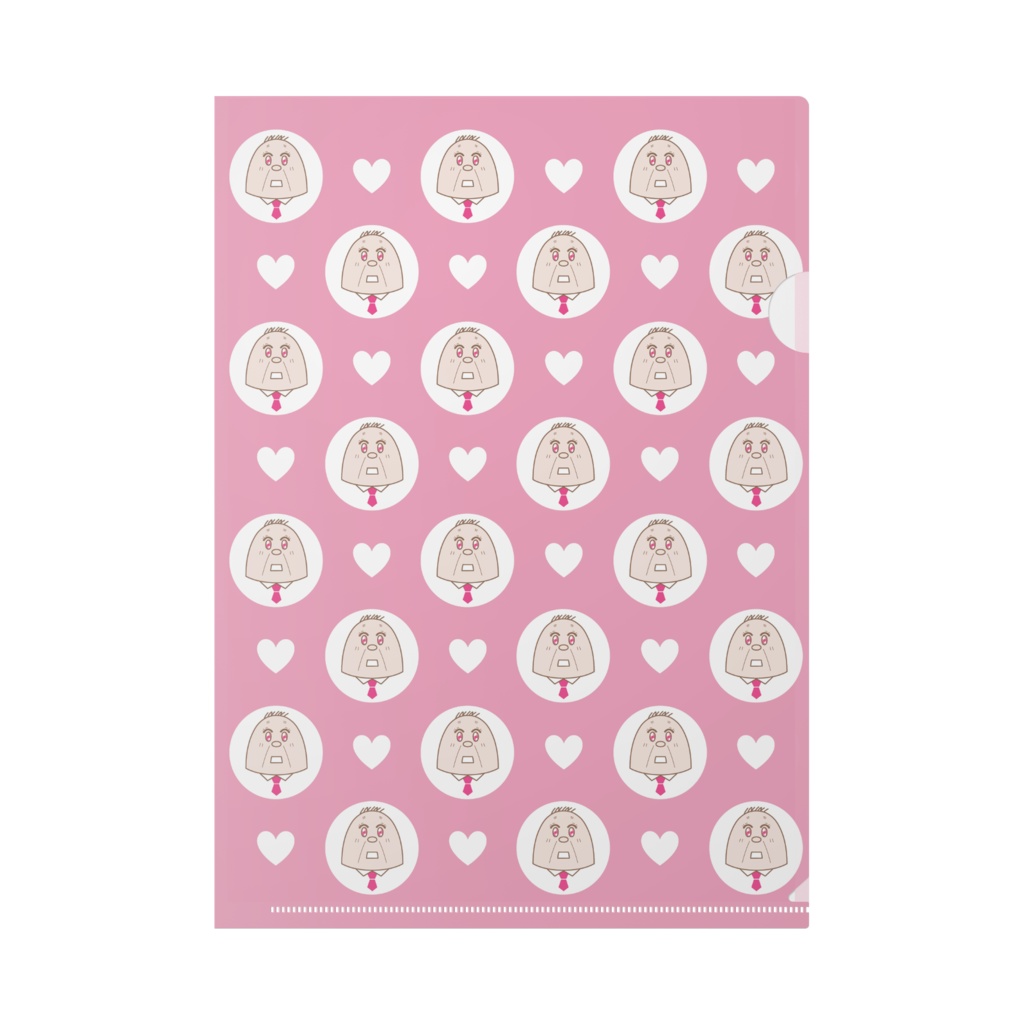 もぶしゃちょクリアファイル