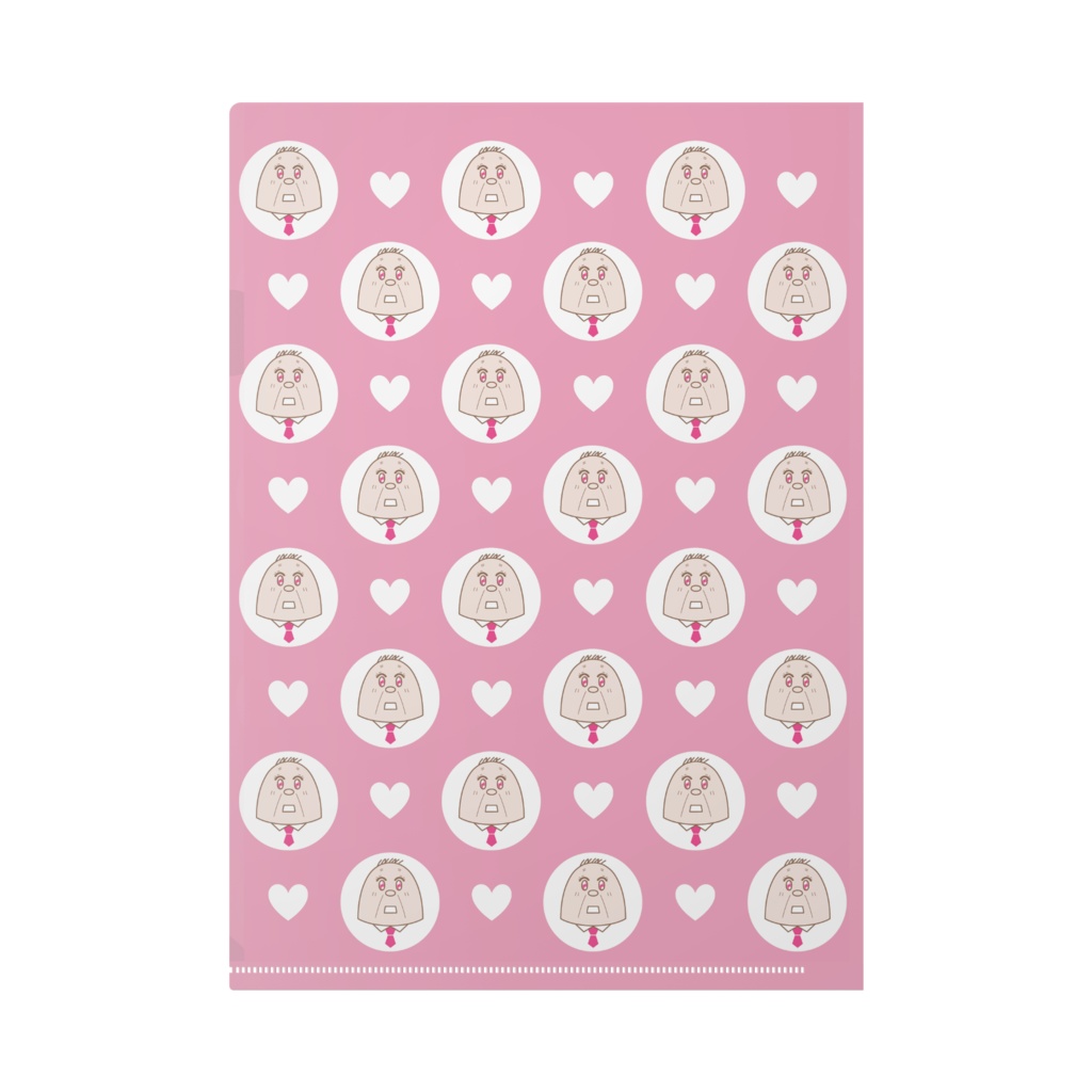 もぶしゃちょクリアファイル