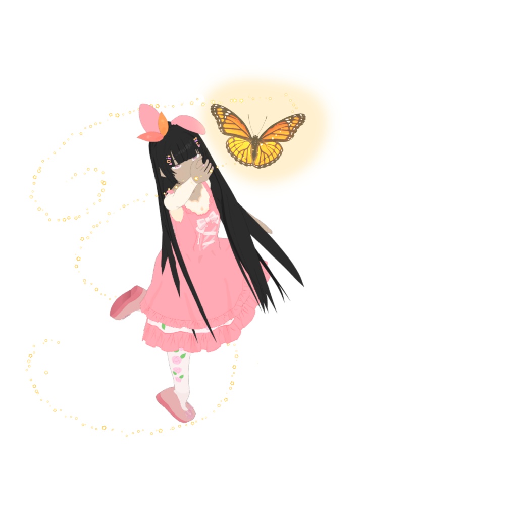 My Melody vtuber outfit