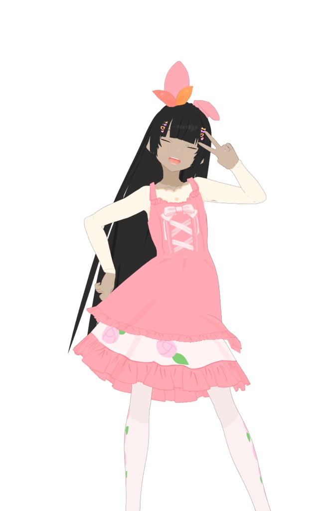My Melody vtuber outfit