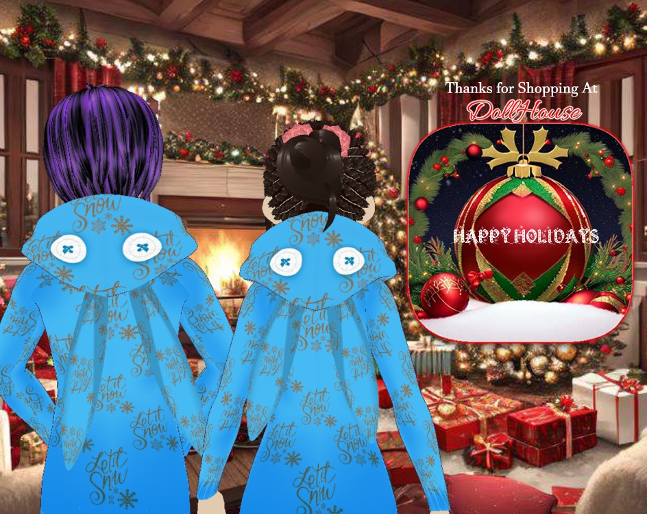 Let it Snow Bunny Pajamas|レットイットスノーバニーパジャマ