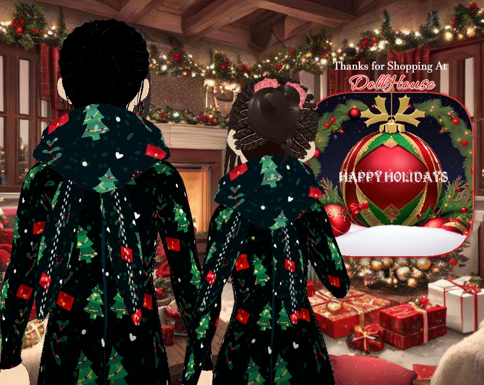 Christmas Print Pajamas|クリスマスプリントパジャマ