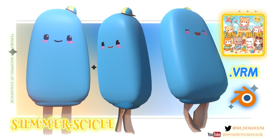 SUMMER SCICLE VRM | サマーアイシクルVRM