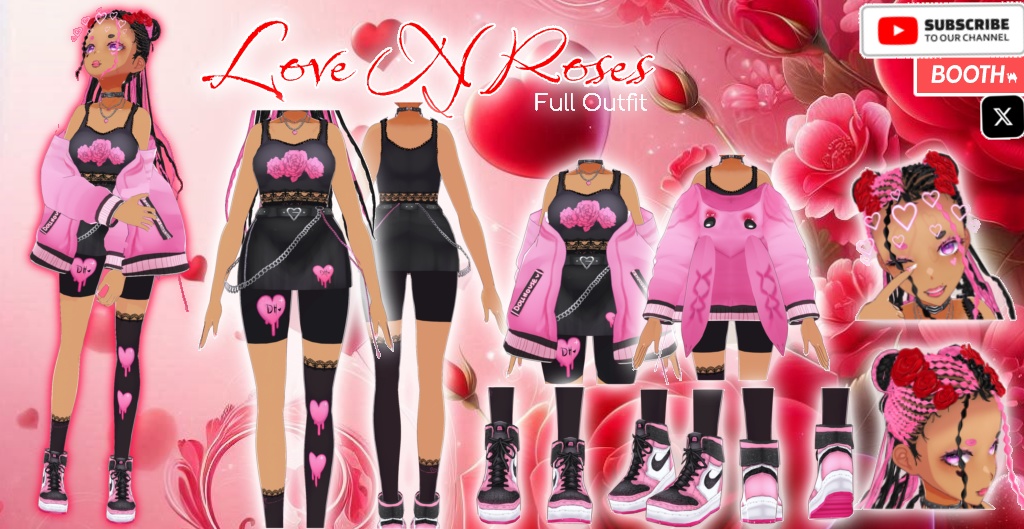 Love N Roses Full Outfit | 愛とバラのフル衣装