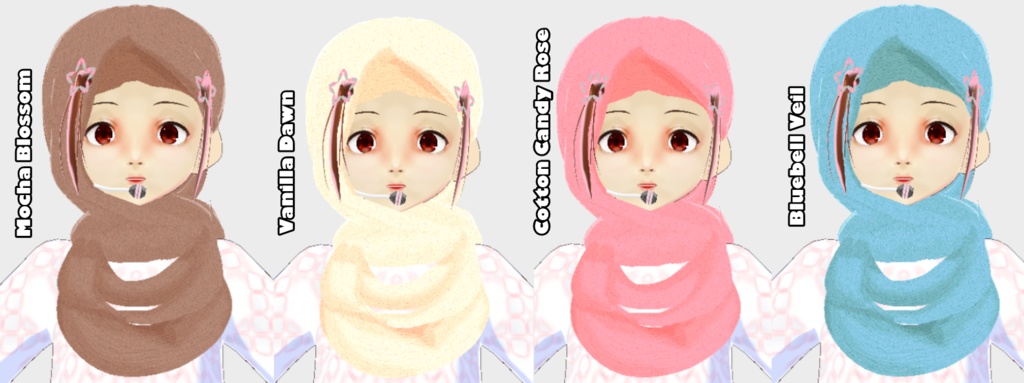 Sweet Hijab Set|スイートヒジャブセット