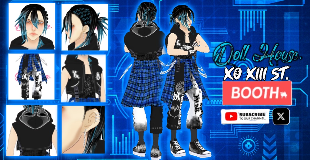 XO XIII ST. Outfit Set|XO XIII ST. 衣装セット