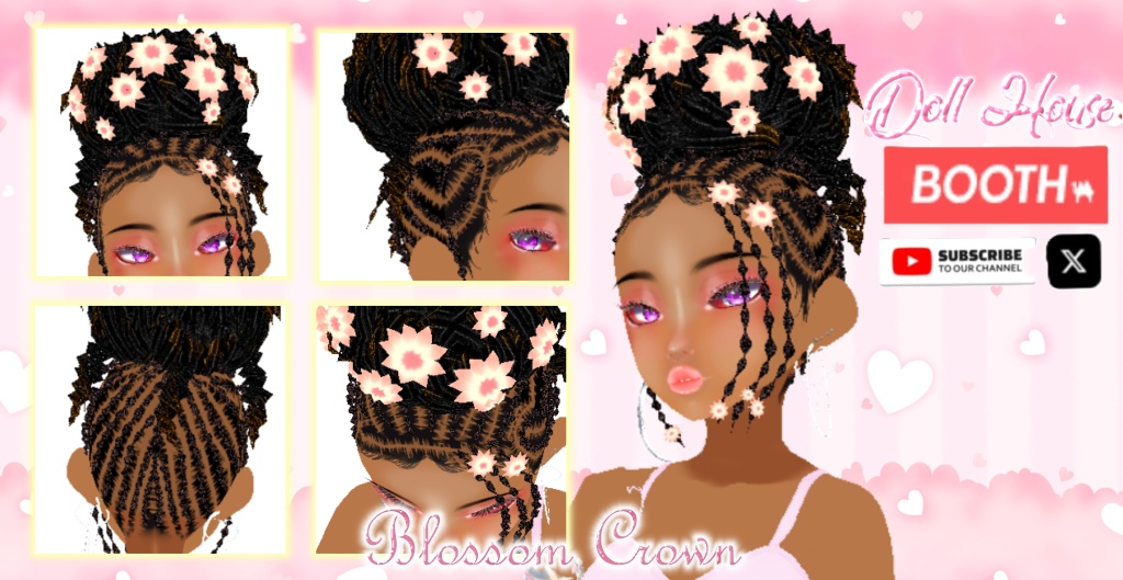 Blossom Crown Twists 🌸✨|🌸 花冠ツイスト 🌸